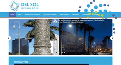 Desktop Screenshot of delsolresources.com